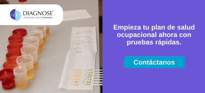 Empieza tu plan de salud ocupacional ahora con pruebas rápidas. Contáctanos.