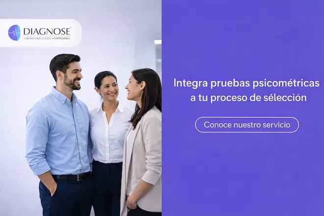 Equipo de profesionales de recursos humanos en empresa del Estado de México listos para iniciar proceso de control de confianza con pruebas psicométricas