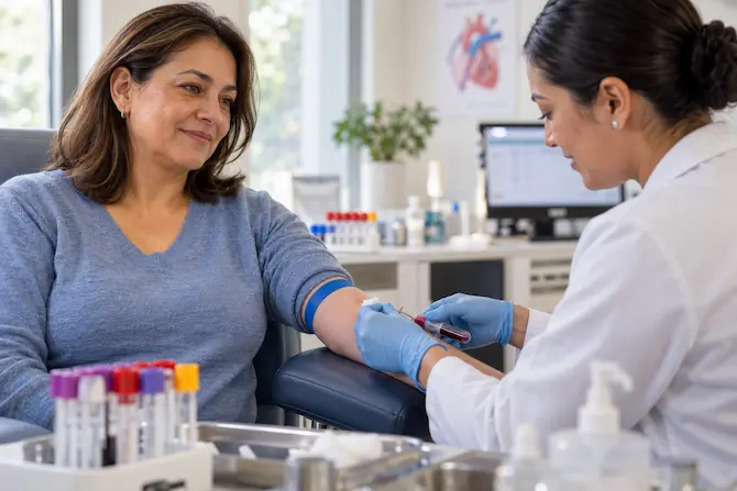 examen del colesterol